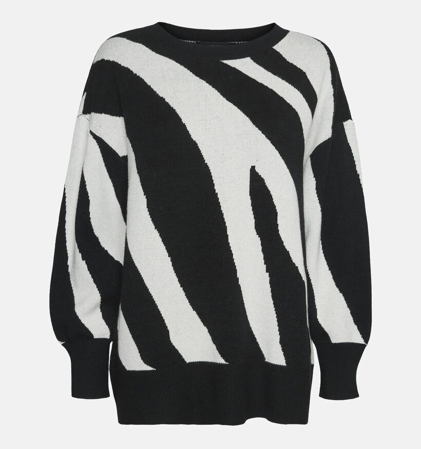 Vero Moda Nancy Zwarte Lange Trui voor dames (344107)