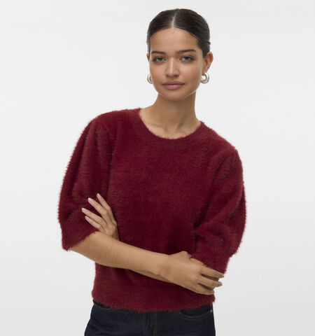 Vero Moda Truien Beige/Rood