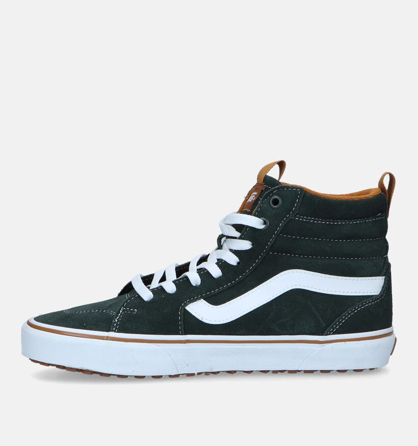 Vans Filmore Hi Vansguard Baskets de skate en Vert pour hommes (328125)