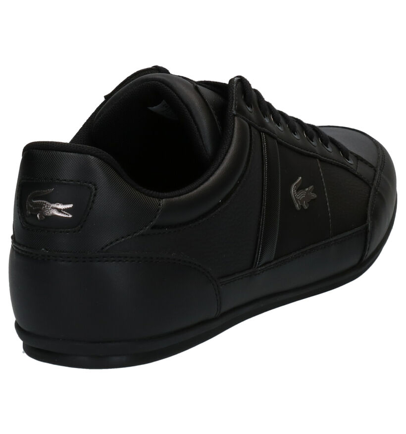 Lacoste Chaymon Chaussures à lacets en Noir en cuir (286855)