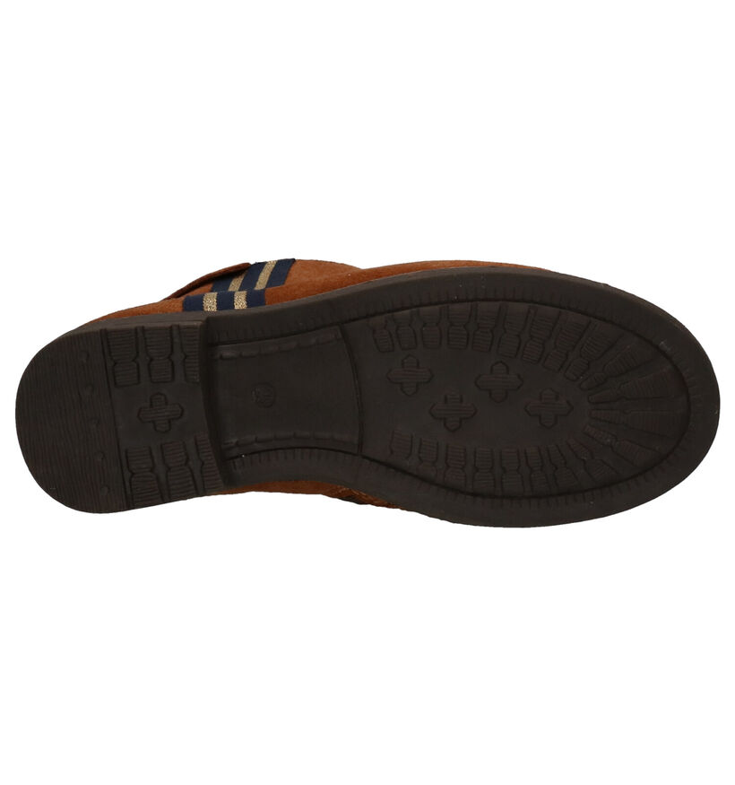 Milo & Mila Bottes basses en Naturel en nubuck (261298)