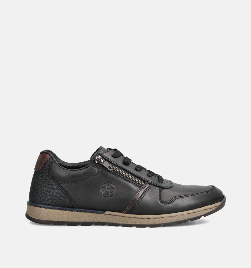 Rieker Zwarte Sneakers voor heren (360437) - geschikt voor steunzolen