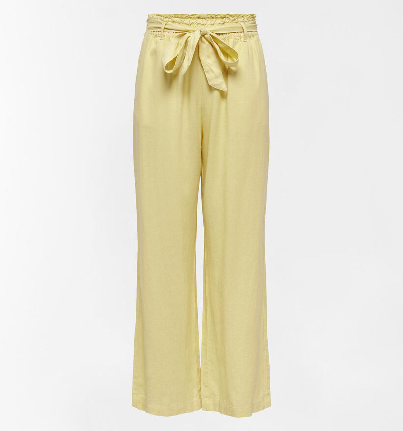 JDY Pantalon Large en Jaune (311836)