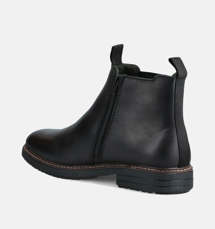 Rieker Bottines Chelsea en Noir pour hommes (363497)