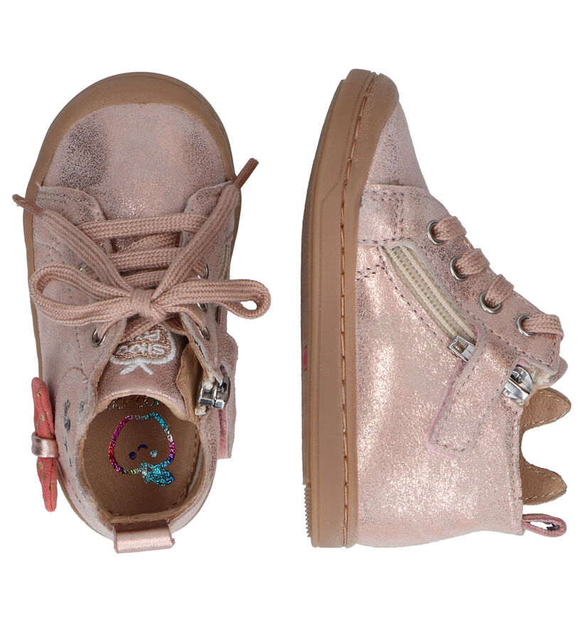 Shoo Pom Kiki Wou Chaussures pour b&eacute;b&eacute; en Rose pour filles (314434)