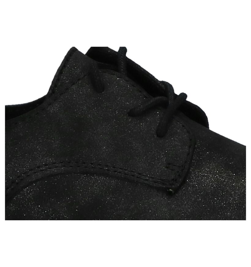 Youh! Chaussures à lacets en Noir en textile (230417)
