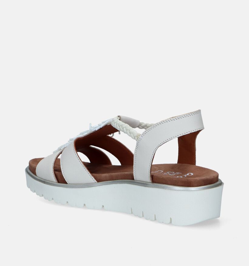 Ara Bilbao-S Witte Sandalen voor dames (338688) - geschikt voor steunzolen