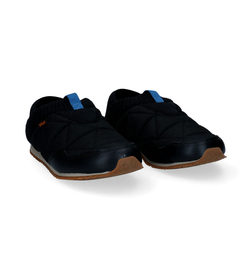Teva Zwarte Pantoffels in stof (296727)