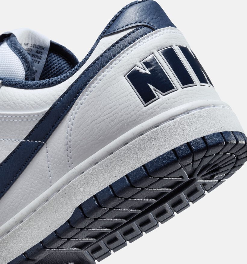 Nike Big Nike Low Witte Sneakers voor heren, jongens (350458)