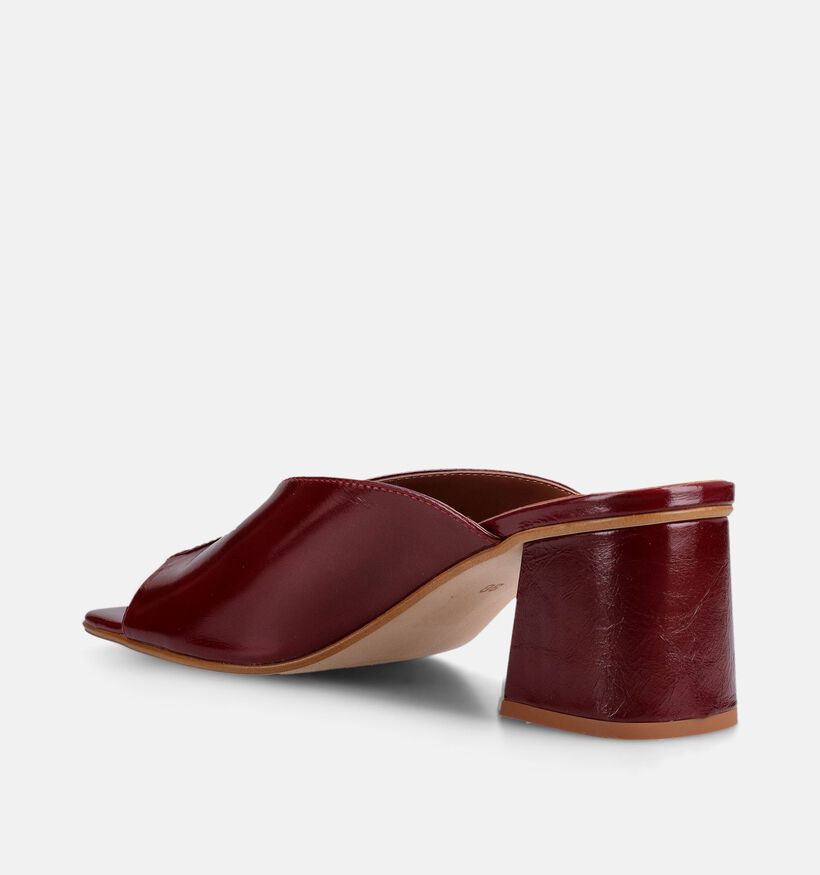 Laurent David Bordeaux Muiltjes voor dames (373550)