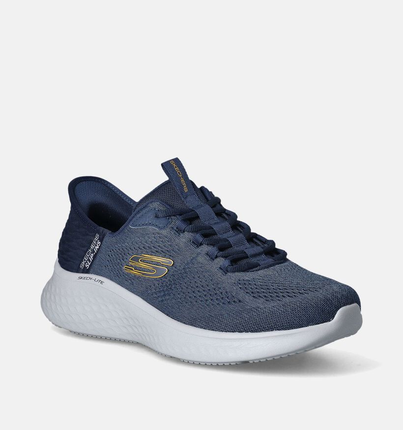 Skechers Blauwe Skech-Lite Pro Slip-ins voor heren (351864) - geschikt voor steunzolen