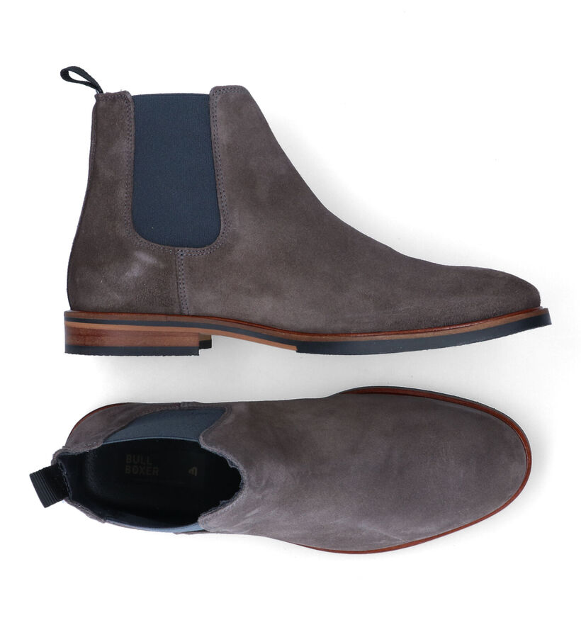 Bullboxer Bruine Chelsea Boots voor heren (312624) - geschikt voor steunzolen