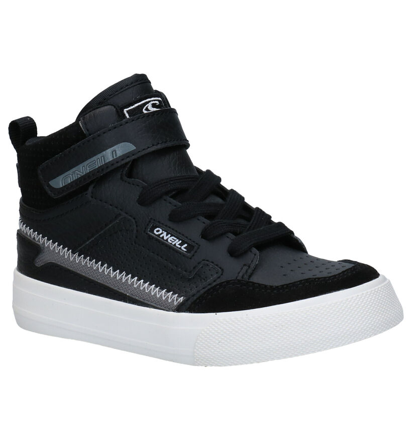 O'Neill Trestless High JR Zwarte Sneakers in kunstleer (279674)