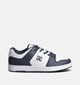 DC Shoes Manteca 4 Baskets en Blanc/Bleu pour hommes (366438) - pour semelles orthopédiques
