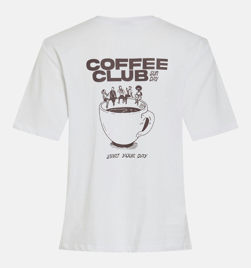 Vila Sage T-shirt en Blanc pour femmes (365585)