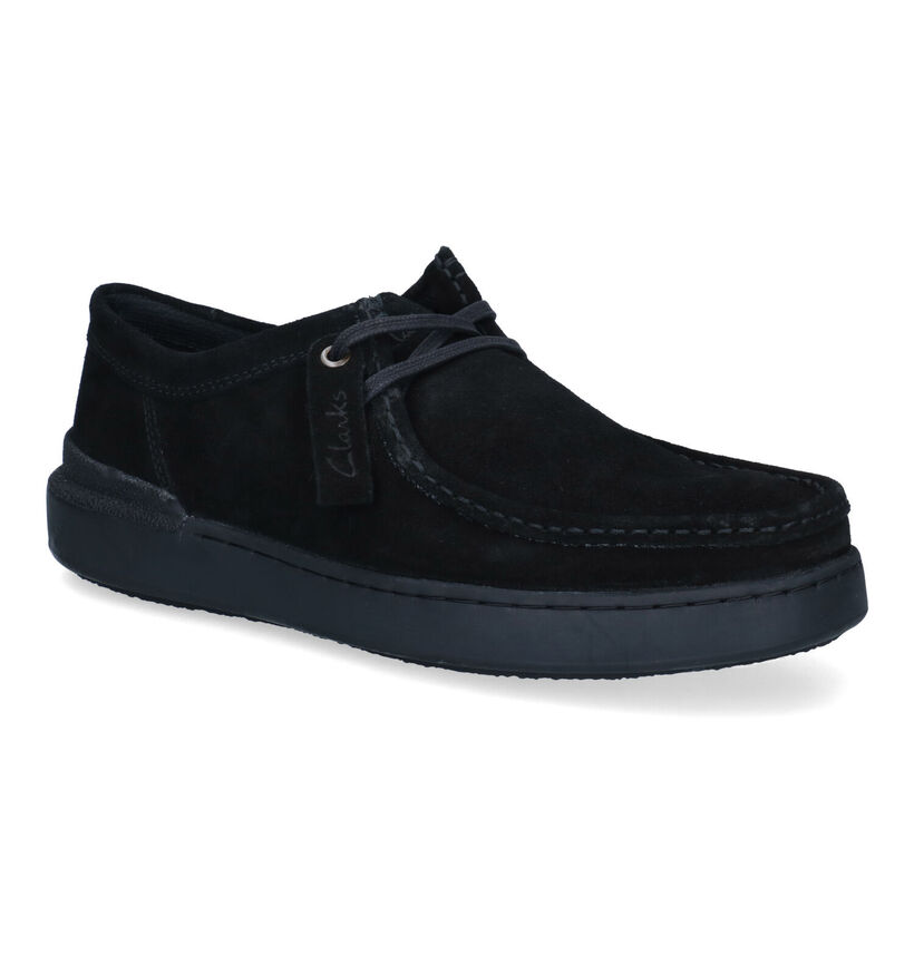 Clarks Courtlite Wally Chaussures à lacets en Noir pour hommes (313689) - pour semelles orthopédiques