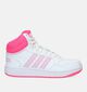 adidas Hoops Mid 3.0 K Baskets en Blanc pour filles (332375)