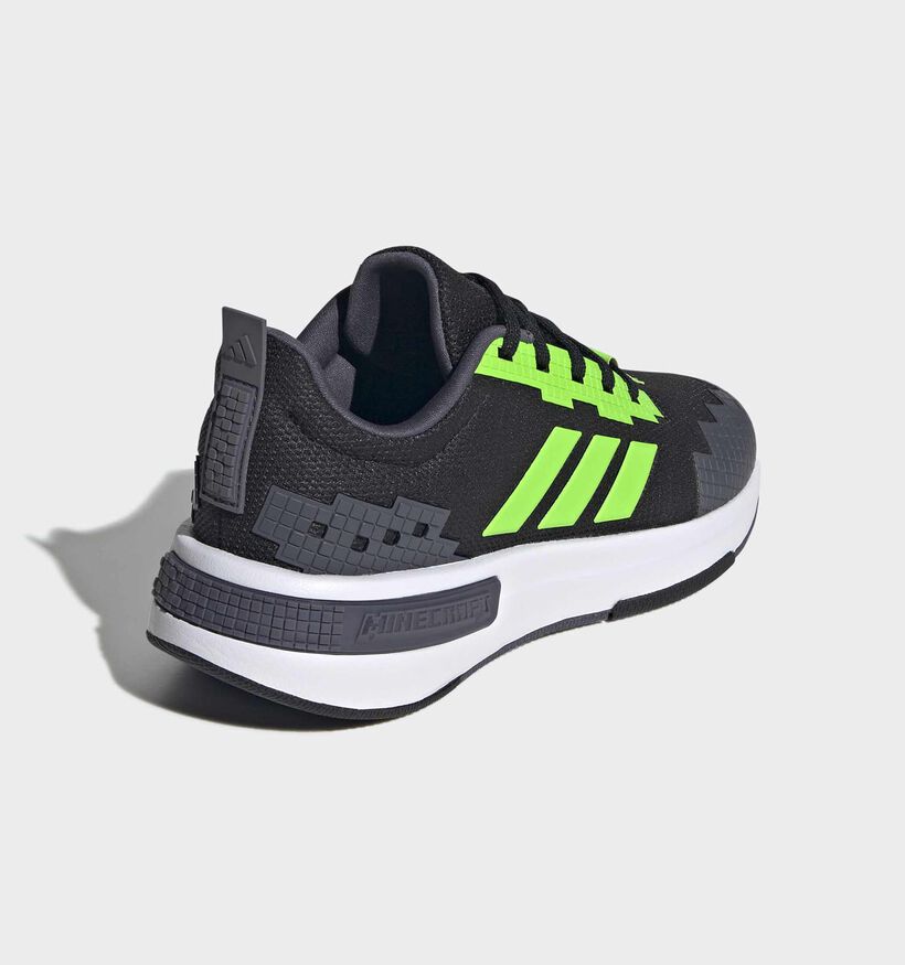 adidas Minecraft Zwarte Sneakers voor jongens, meisjes (366818) - geschikt voor steunzolen