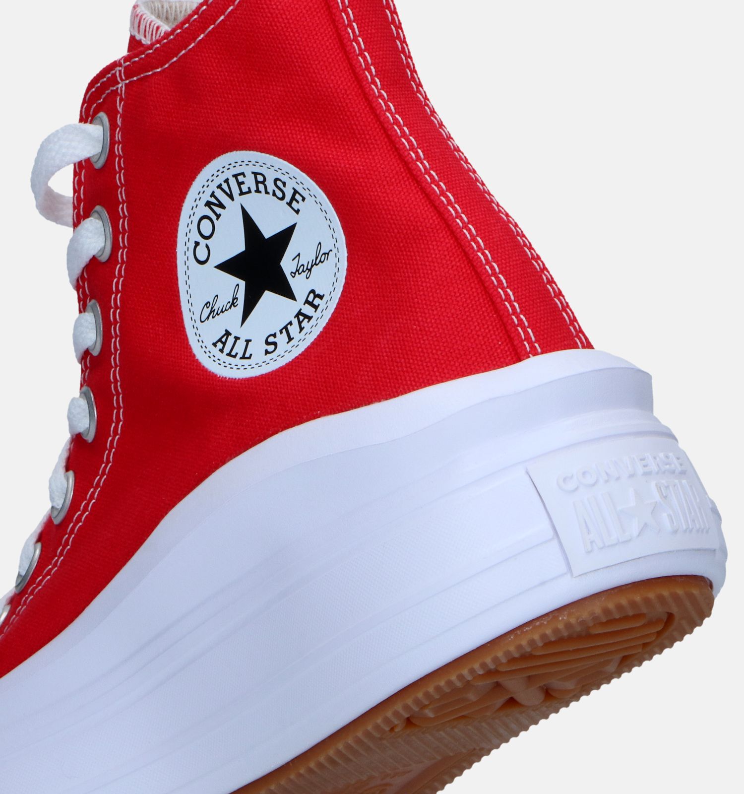 Rode converse dames deals