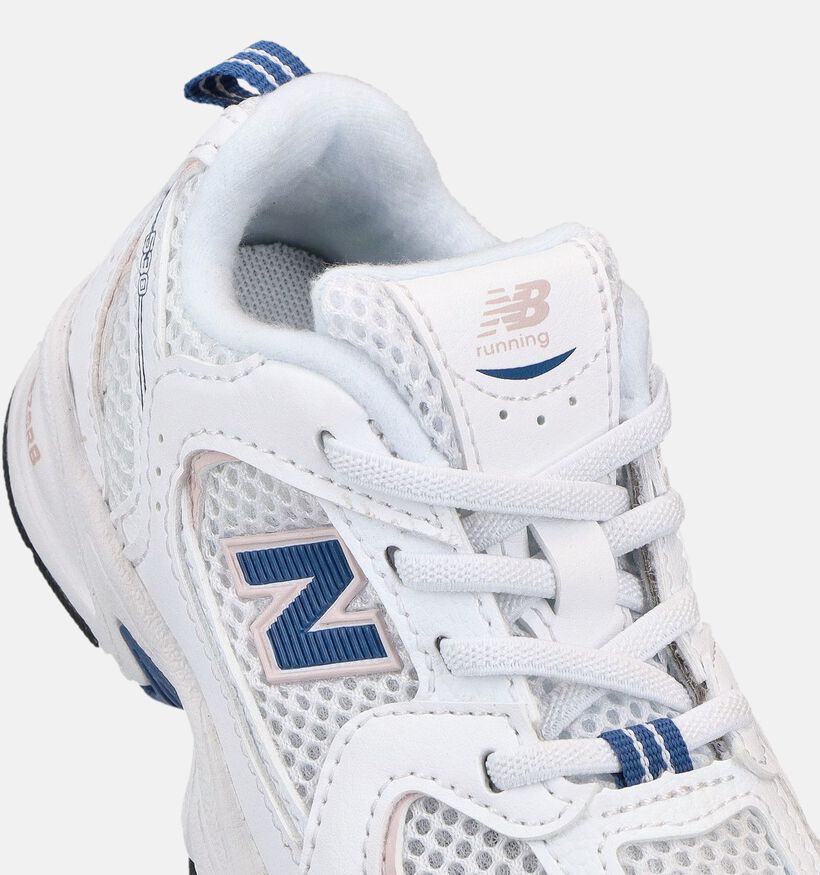 New Balance I530 Witte Lage Sneakers voor meisjes (366219) - geschikt voor steunzolen