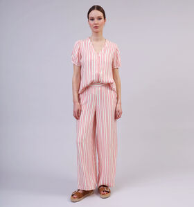 Vero Moda Baya Rode Wijde broek voor dames (353113)