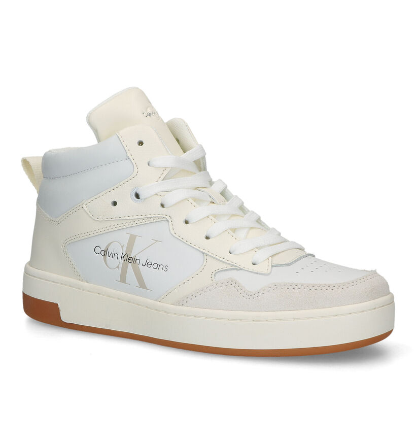 Calvin Klein Cupsole Mid Witte Sneakers voor dames (318621)