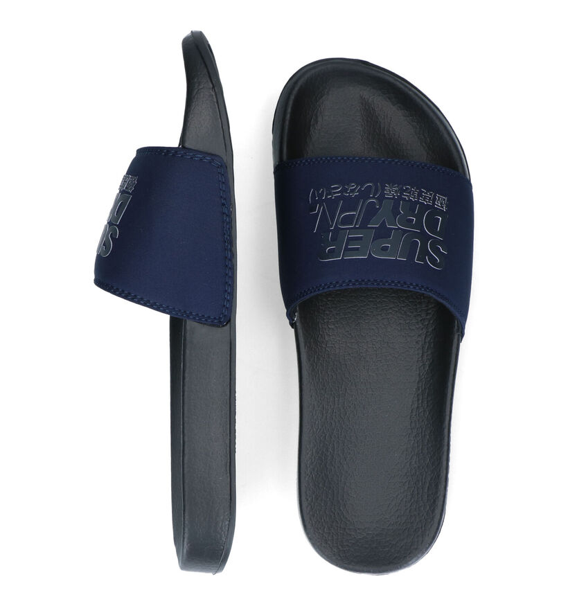 Superdry Sorrento Blauwe Badslippers voor heren (318922)