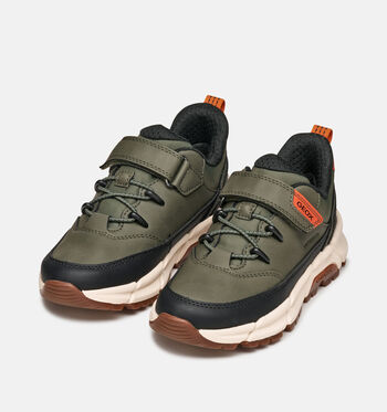 Geox Respira Low Baskets Vert