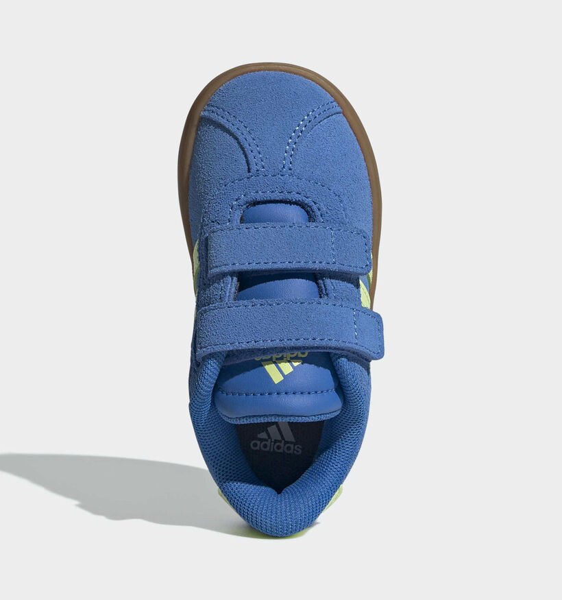 adidas VL Court 3.0 Baskets pour b&eacute;b&eacute; en Bleu pour gar&ccedil;ons (372760) - pour semelles orthop&eacute;diques