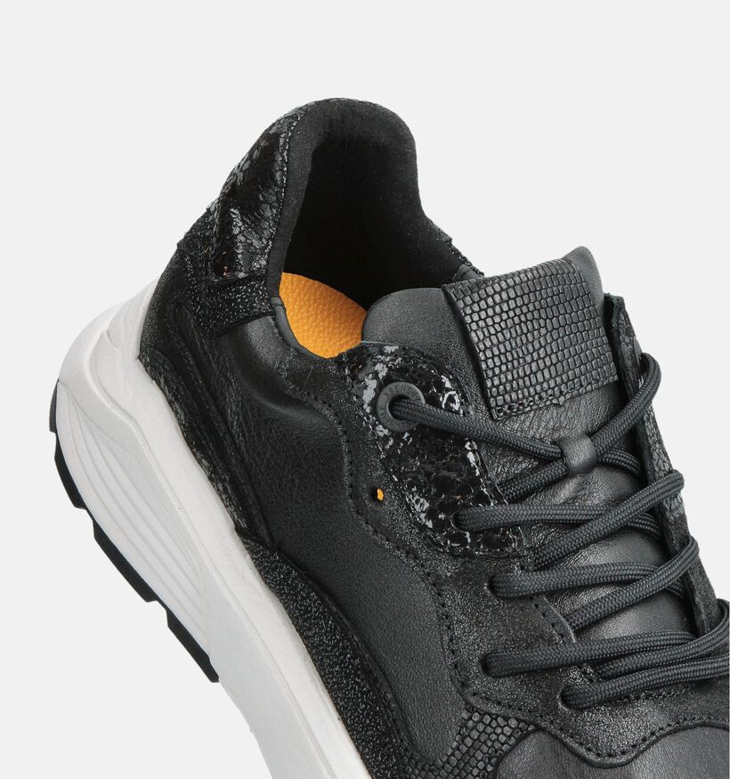 Xsensible Rainbow Zwarte Geklede Sneakers voor dames (363599) - geschikt voor steunzolen