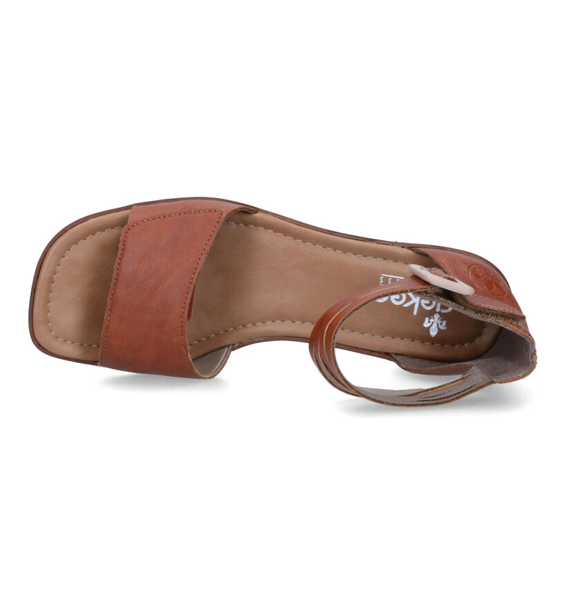 Rieker Cognac Sandalen voor dames (323642)