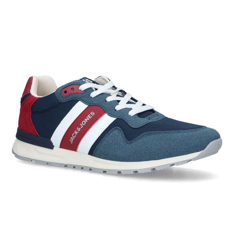 Jack & Jones Stellar Baskets en Bleu pour hommes (321099) - pour semelles orthopédiques