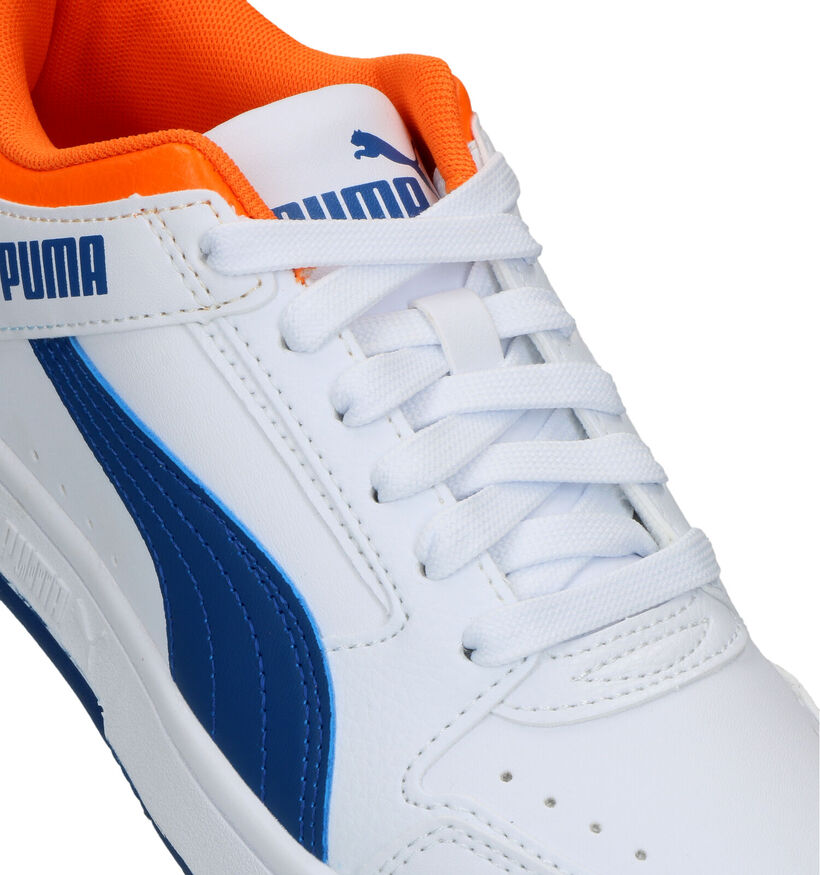 Puma Rebound Joy Witte Sneakers voor jongens, meisjes (318743)