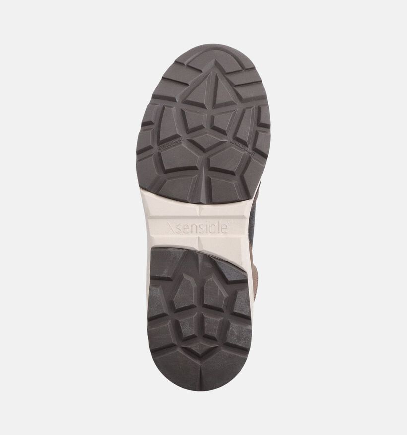 Xsensible Rialto Chaussures plates en Brun fonc&eacute; pour hommes (379243) - pour semelles orthop&eacute;diques