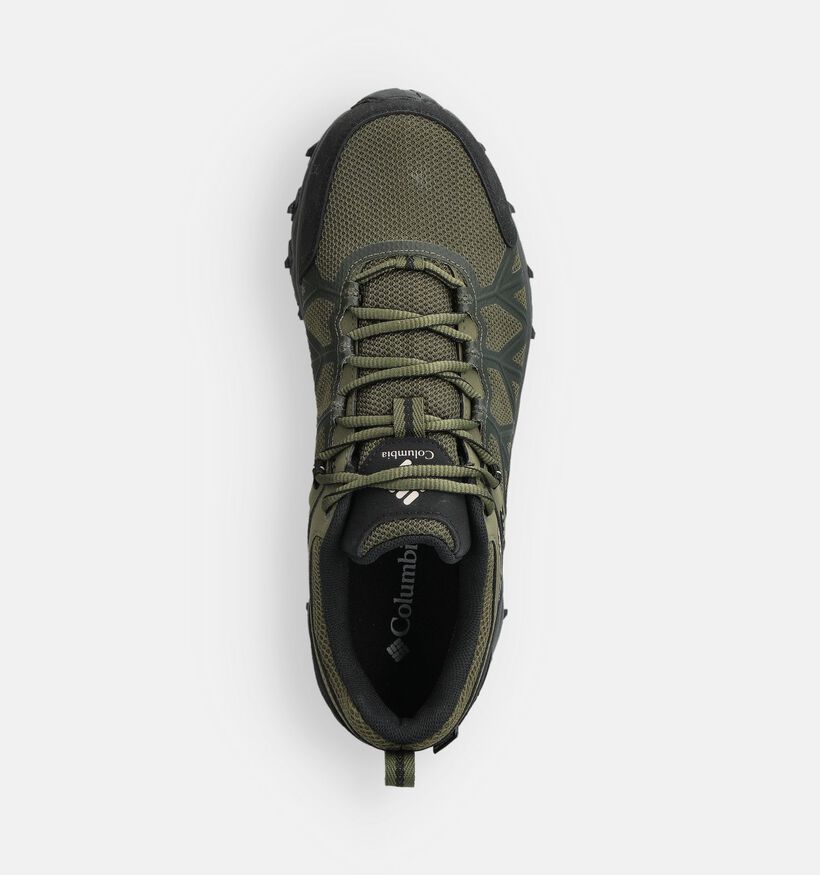 Columbia Peakfreak II Outdry Chaussures de randonnée en Vert kaki pour hommes (359512) - pour semelles orthopédiques