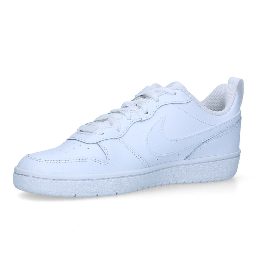 Nike Court Borough Low 2 GS Zwarte Sneakers voor jongens, meisjes (334916)