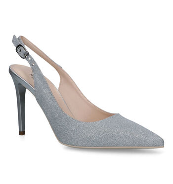 Slingbacks zilver