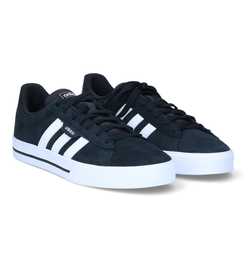 adidas Daily 3.0 Zwarte Sneakers voor heren (308477) - geschikt voor steunzolen