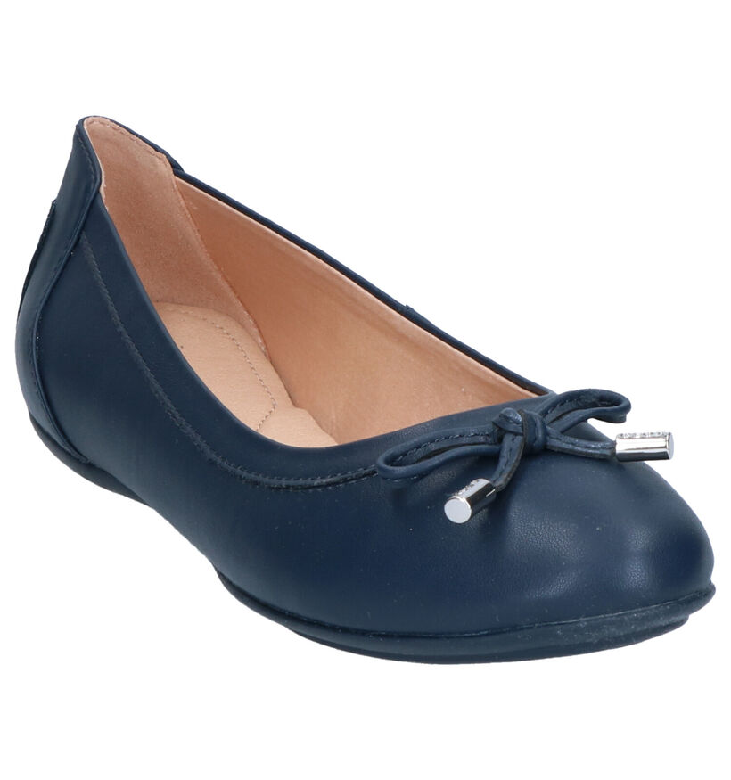 Geox Charlene Ballerines en Bleu en simili cuir (266830)