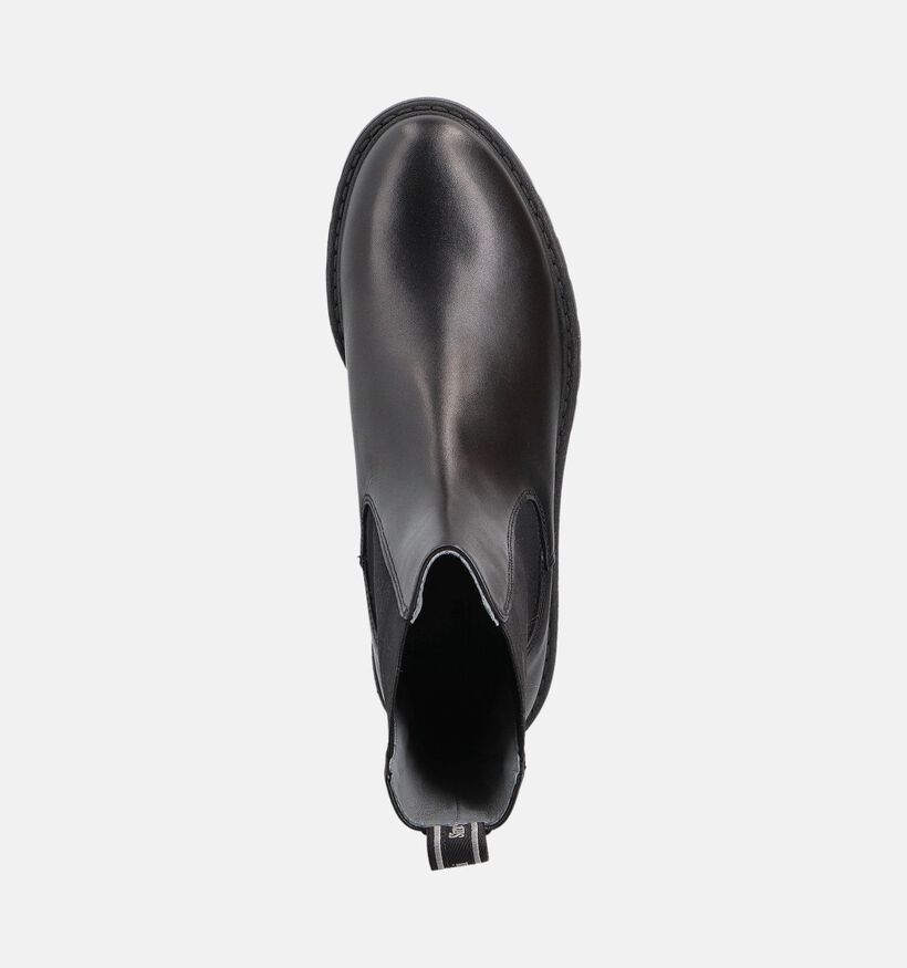 NeroGiardini Bottines Chelsea en Noir pour femmes (363903) - pour semelles orthopédiques