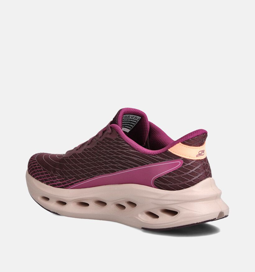 Skechers Max Cushioning Glide-Step Bordeaux Sportschoenen voor dames (359718) - geschikt voor steunzolen