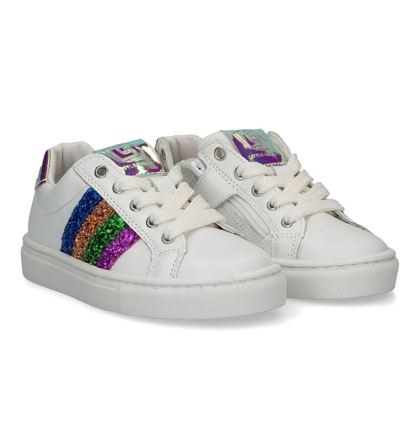 Little David Franou 1A Witte Sneakers voor meisjes (323968)