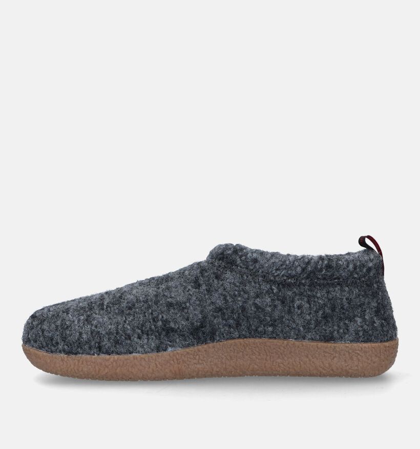 Giesswein Vent Pantoufles pour semelles orthopédiques en Gris pour femmes (333563) - pour semelles orthopédiques