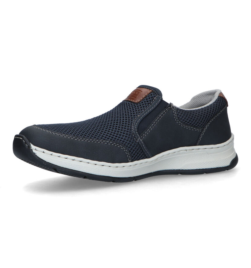 Rieker Chaussures à enfiler en Bleu foncé pour hommes (323612) - pour semelles orthopédiques
