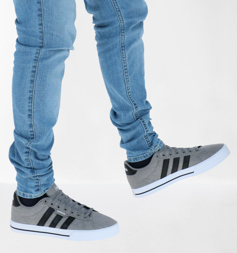 adidas Daily 3.0 Zwarte sneakers voor heren (326304) - geschikt voor steunzolen