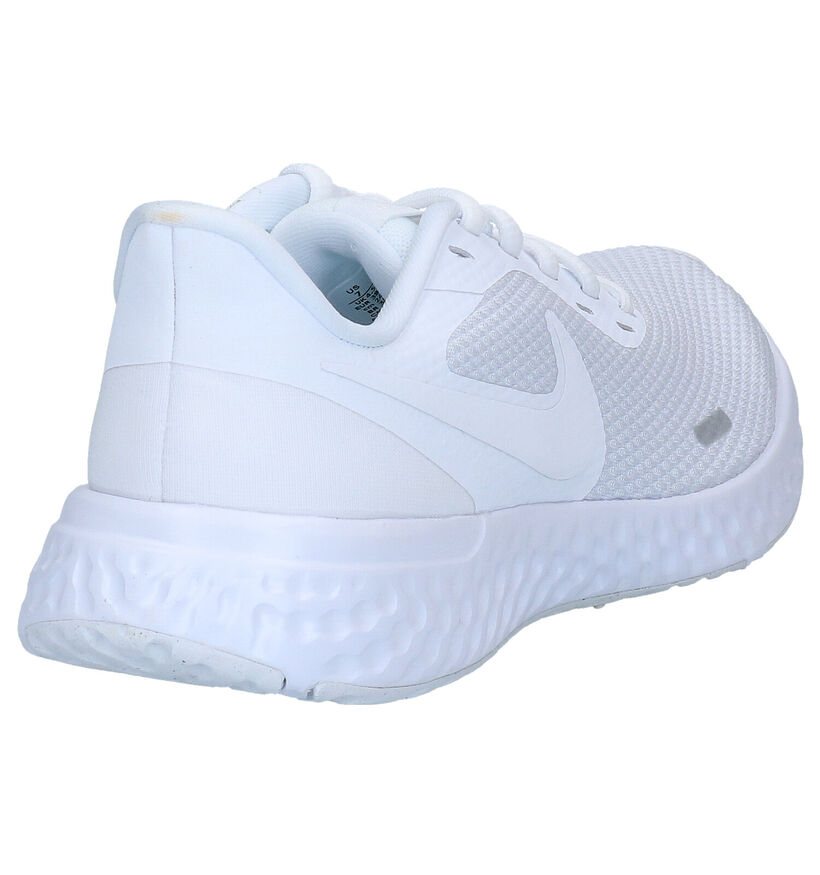 Nike Revolution 5 Zwarte Sneakers in kunstleer (290920)