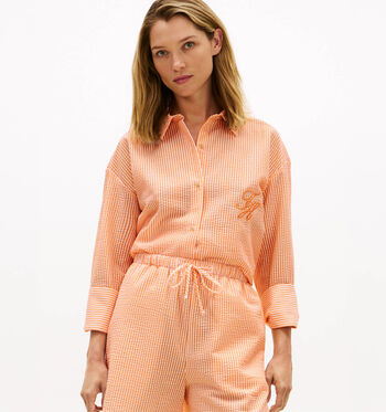 Tommy Hilfiger Blouses Oranje/Blauw
