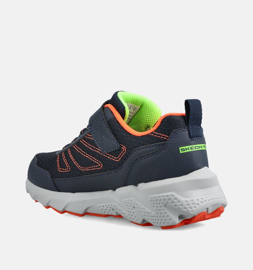 Skechers Elite Sport Tread Aquavek Baskets basses en Bleu fonc&eacute; pour filles, gar&ccedil;ons (376849)