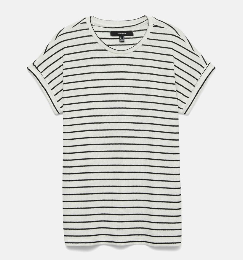 Vero Moda Brianna T-shirt en Blanc pour femmes (367142)