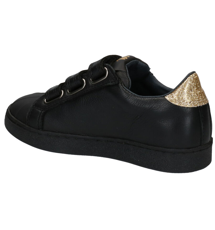 Little David Chaussures basses en Noir en cuir (283451)